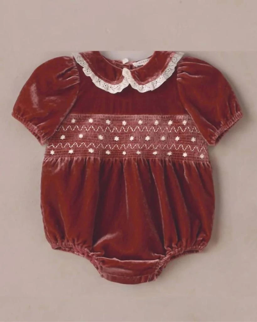 NORALEE Girls
Elizabeth Romper In Ruby