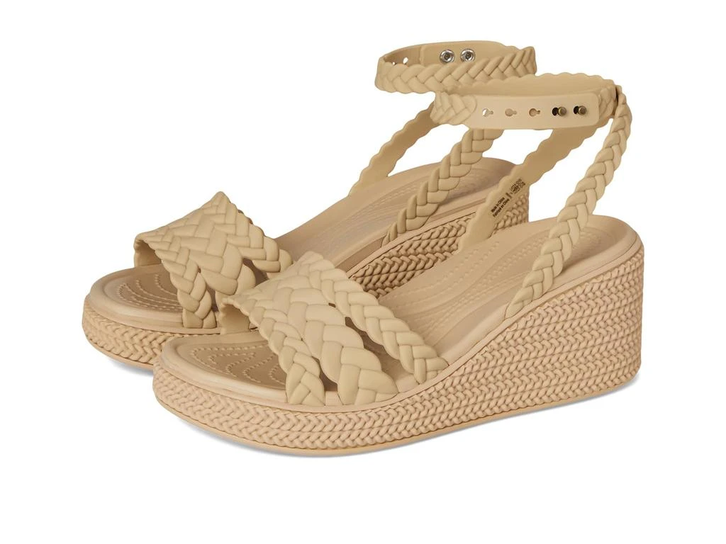 Crocs Brooklyn Ankle Strap Wedge Platform Sandals 1