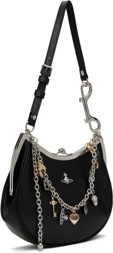 Vivienne Westwood Black Charm Frame Bag 2