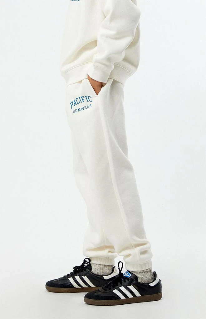 PacSun Kids Off White Pacific Sunwear Sweatpants 4