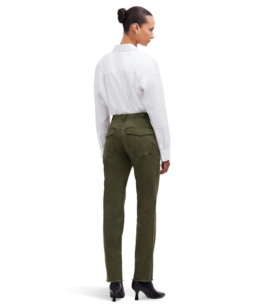 Madewell Midrise Stretch Utility Slim Leg 2
