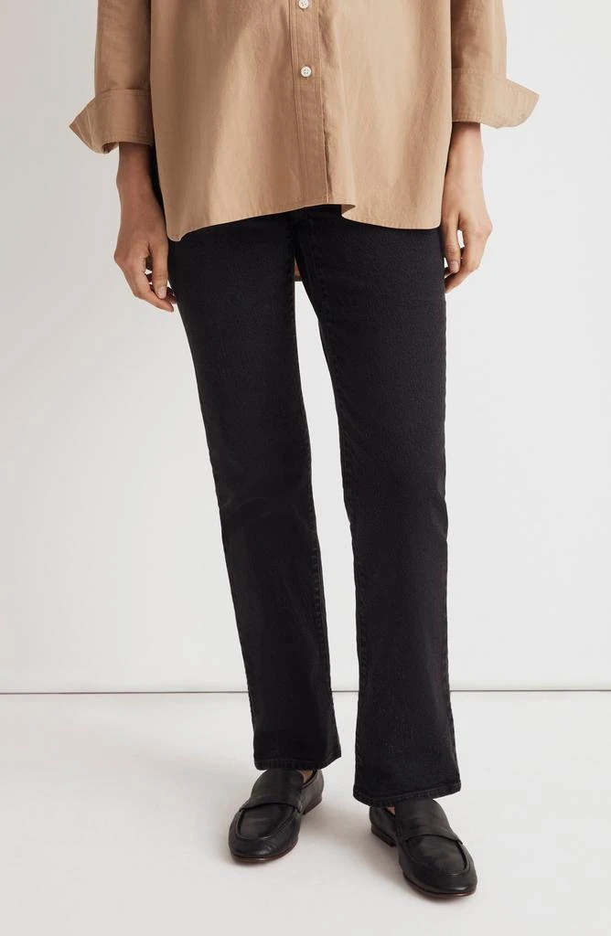 Madewell The Maternity Over the Belly '90s Straight Leg Jeans 4