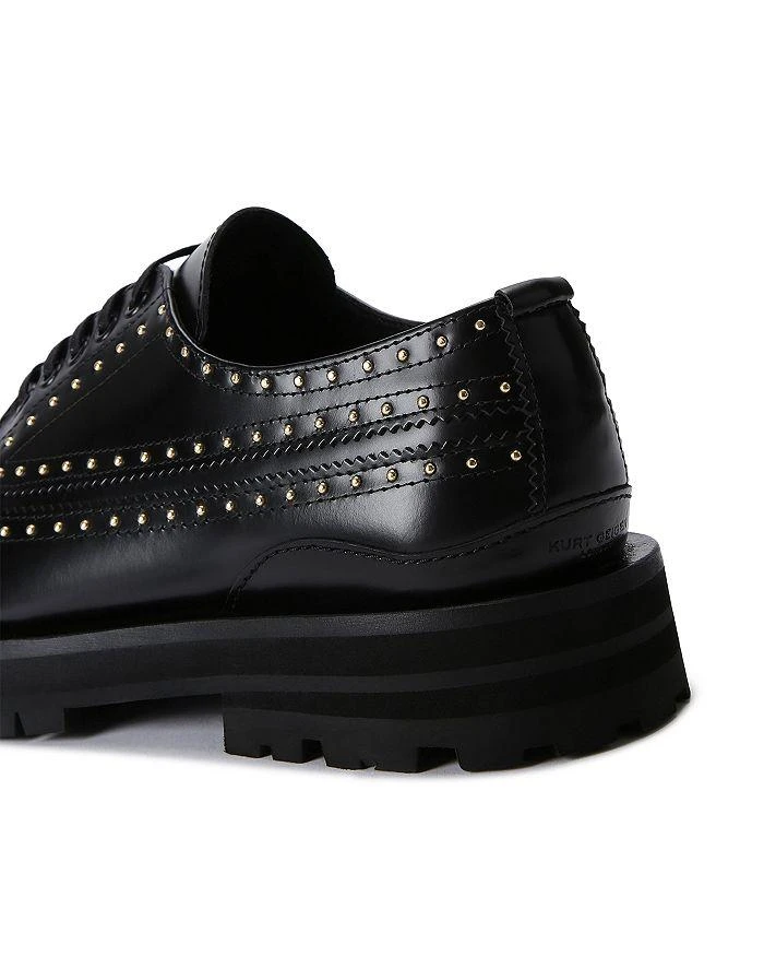 Kurt Geiger Men's Drayton Studded Lace Up Leather Loafers 3