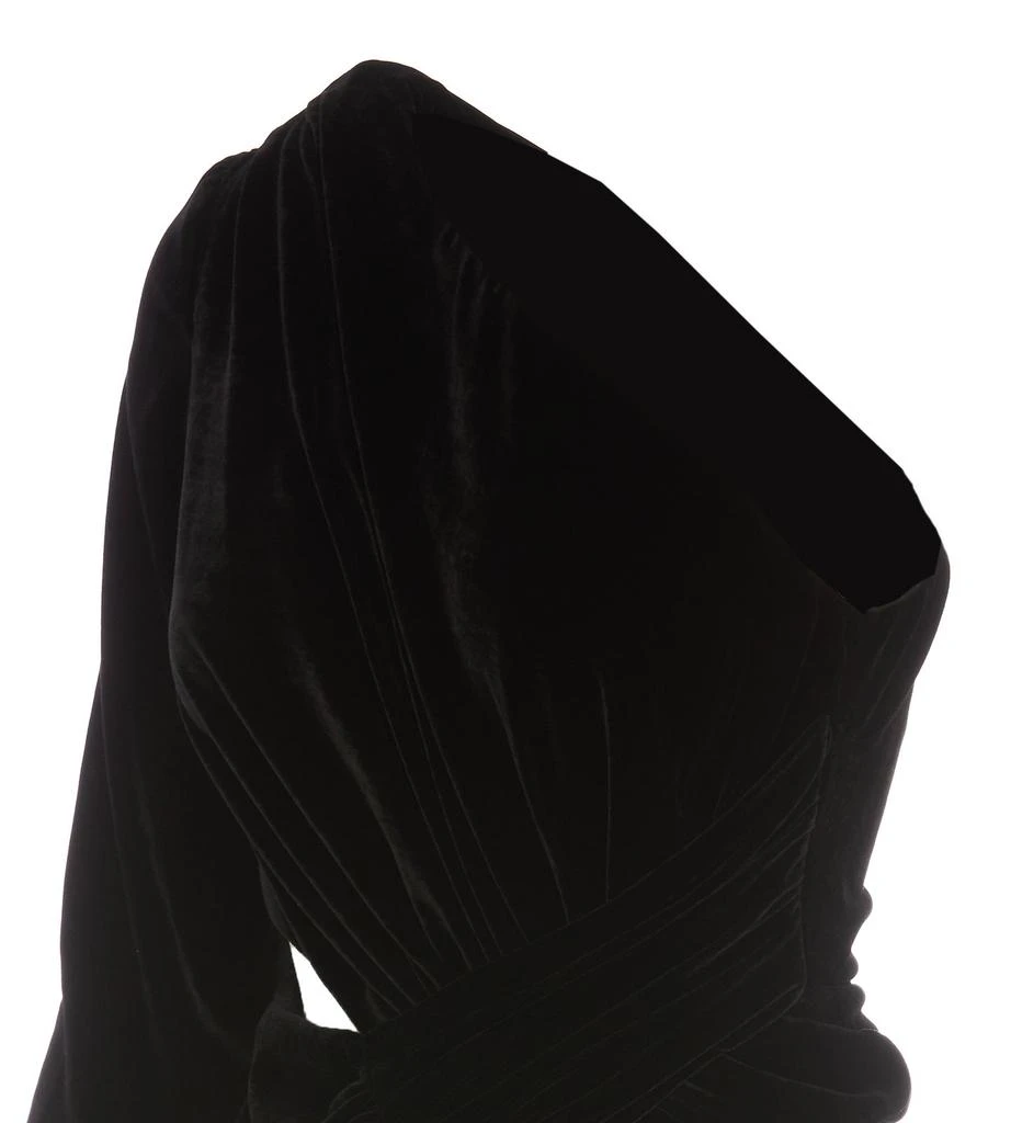 Costarellos Costalleros One-Shoulder Cut-Out Dress 3