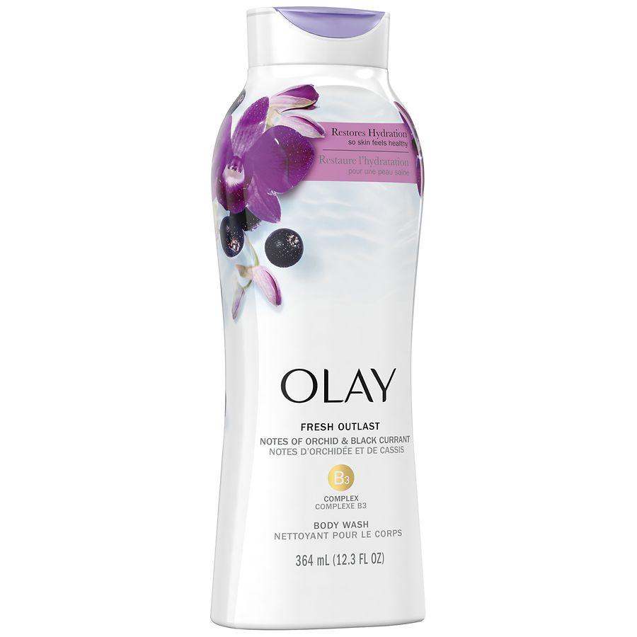 Olay Body Wash Orchid & Black Currant