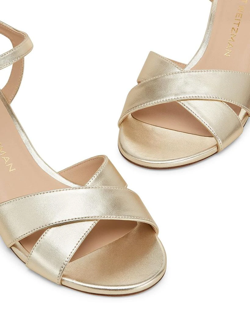 Stuart Weitzman Women
s Dayna Block 50 Sandals 3