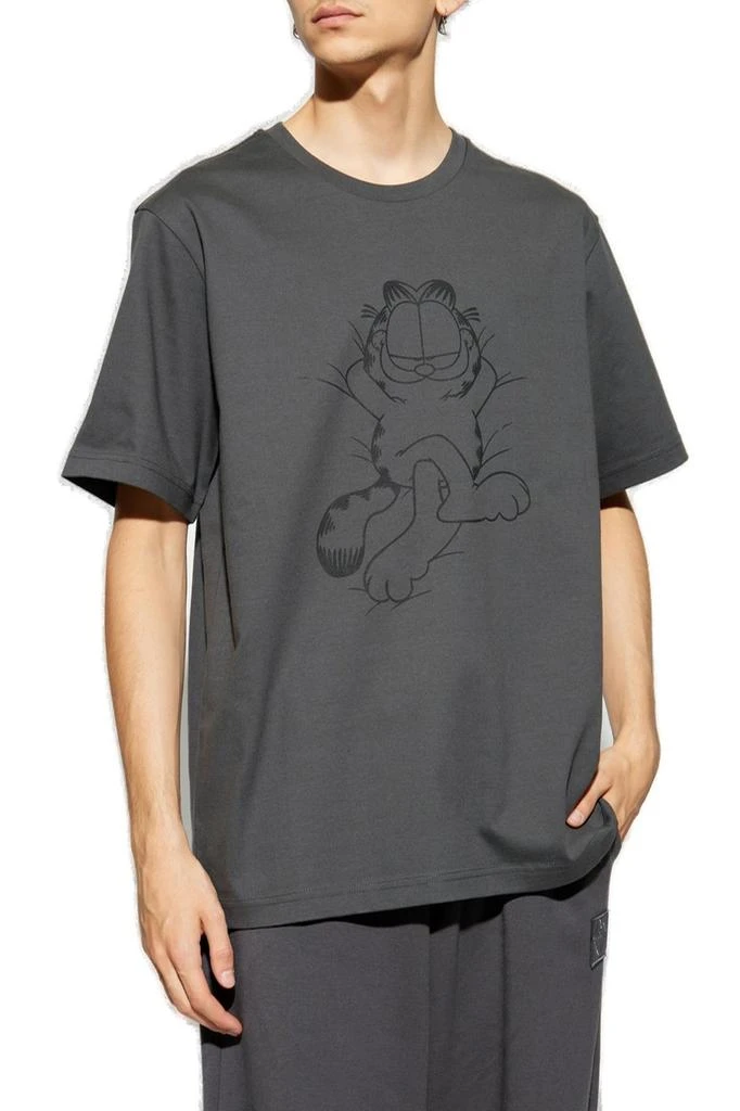 Iceberg Iceberg Lazy Garfield Printed Jersey T-Shirt 2