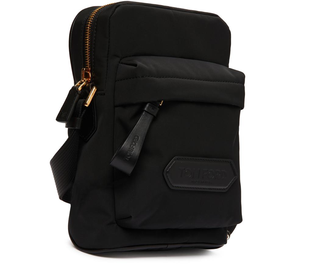Tom Ford Logo-patch messenger bag - Shoulder Bags - Compare