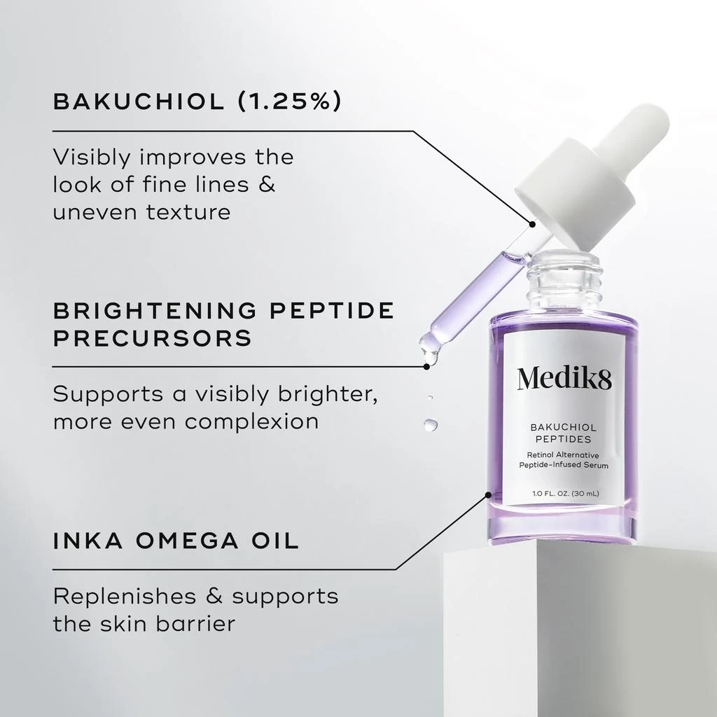 Medik8 Medik8 Bakuchiol Peptides Serum 30ml 3