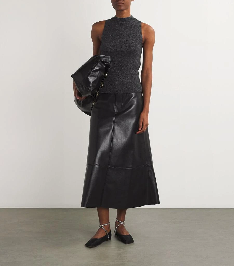 Vince Metallic Tank Top 2
