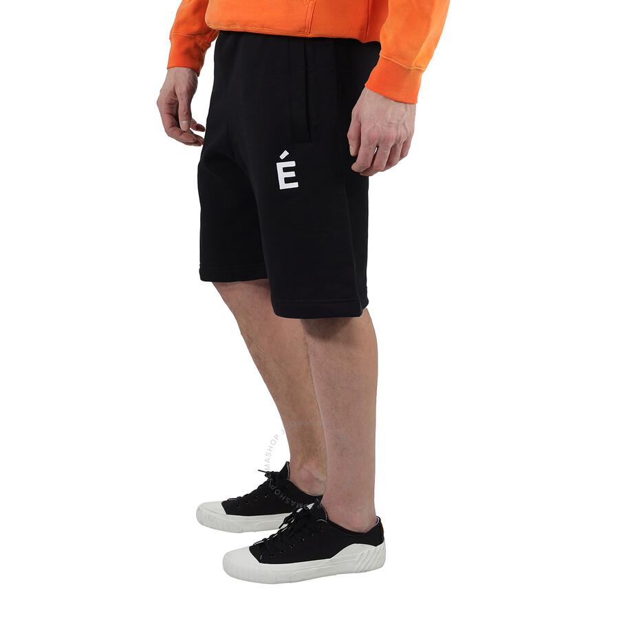 Etudes Men's Black Essentials Tempera Patch Shorts