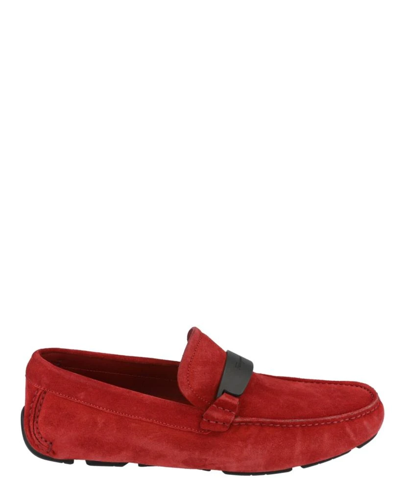 Salvatore Ferragamo Switch Suede Drivers 1