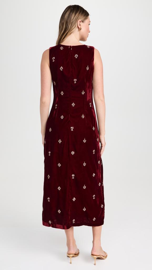 MISA Delaney Velvet Dress