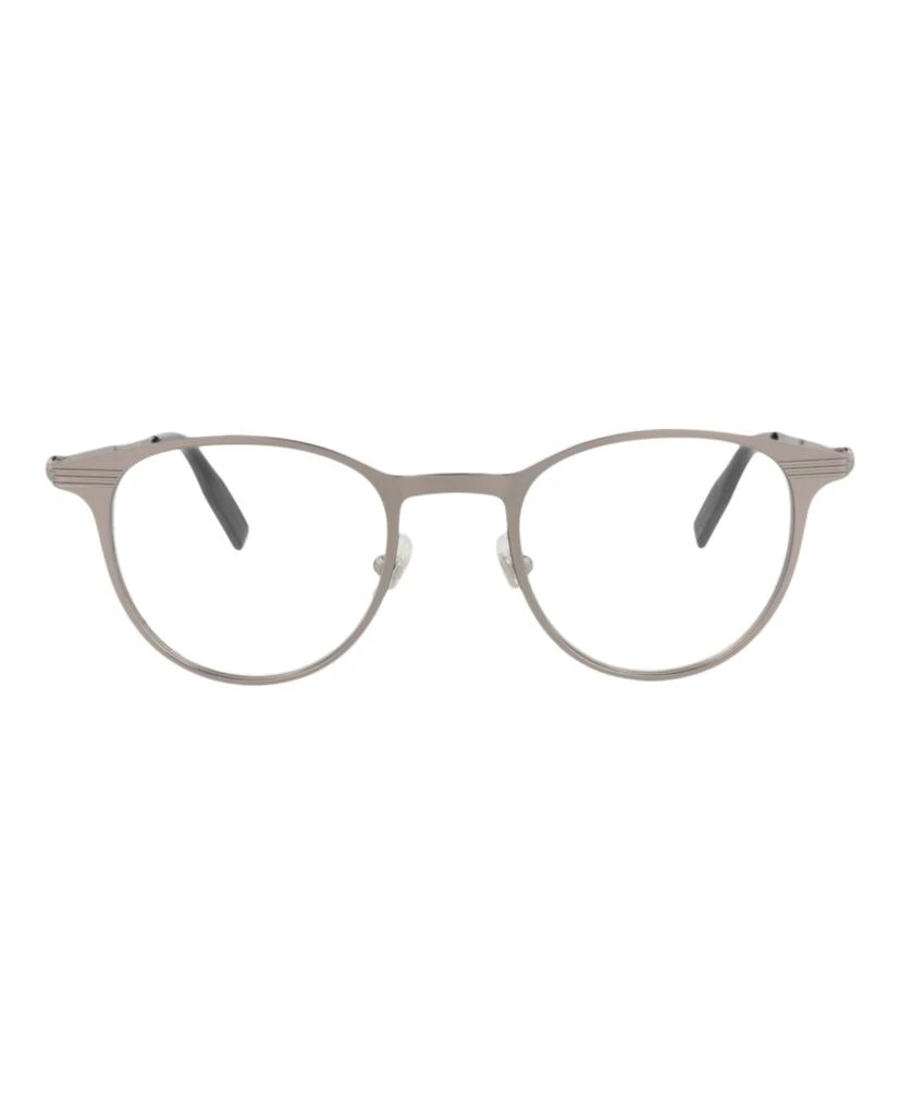 MontBlanc Round-Frame Metal Optical Frames 1