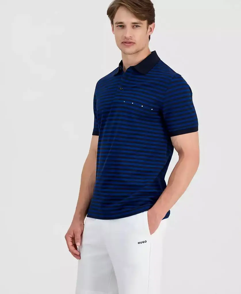 Hugo Boss HUGO by Men's Demspolo Striped Polo Shirt new arrivals