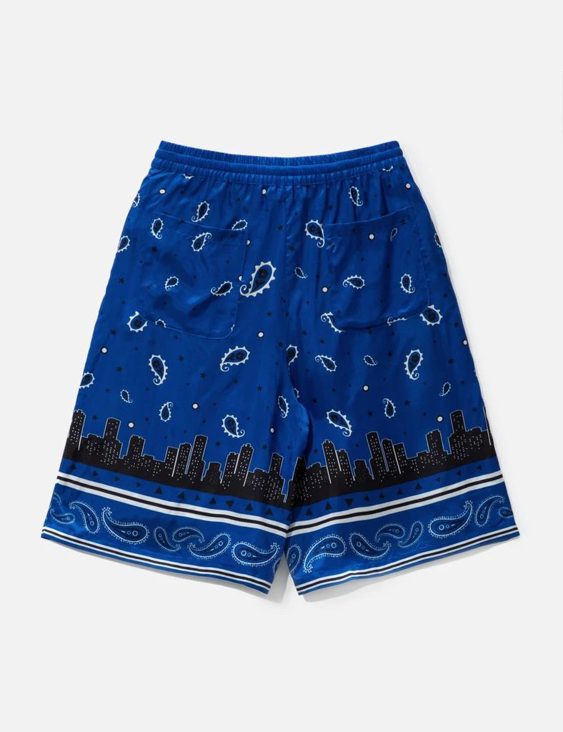 Off-White™ BANDANA VISCOSE SHORTS 2