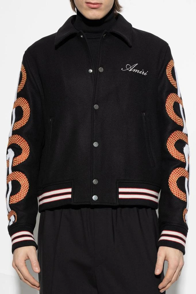 AMIRI Amiri Logo Embroidered Jacket 2