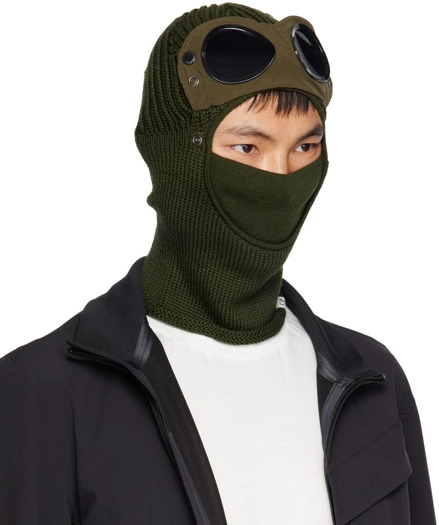 C.P. Company Green Goggle Balaclava 2