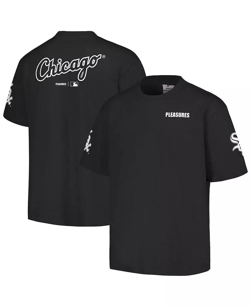 Pleasures Men's Black Chicago White Sox Team T-shirt