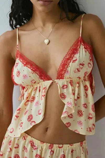 Out From Under Out From Under Lola Satin Flyaway Cami + Micro Short Set 3