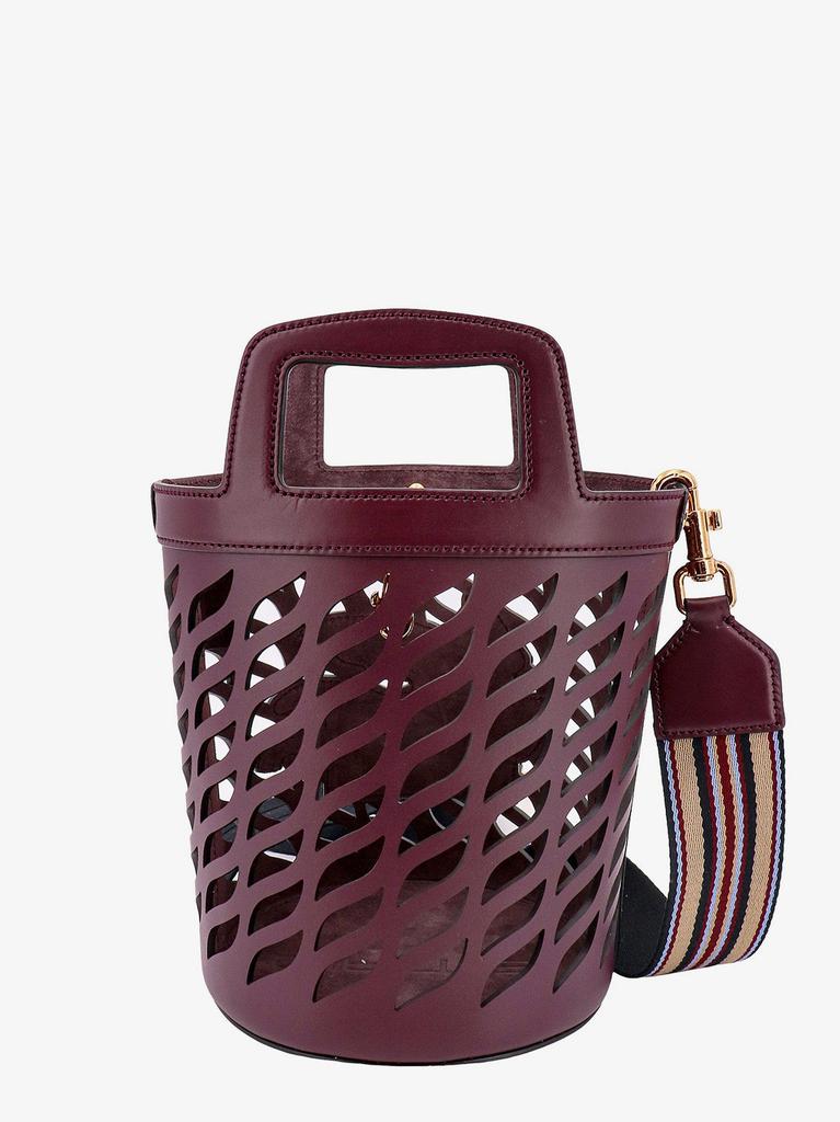 ETRO Perforated leather bucket bag  with shoulder strap