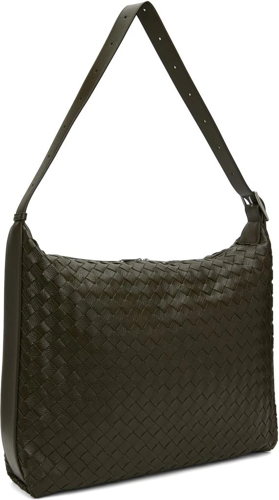Bottega Veneta Khaki Traveller Bag 3