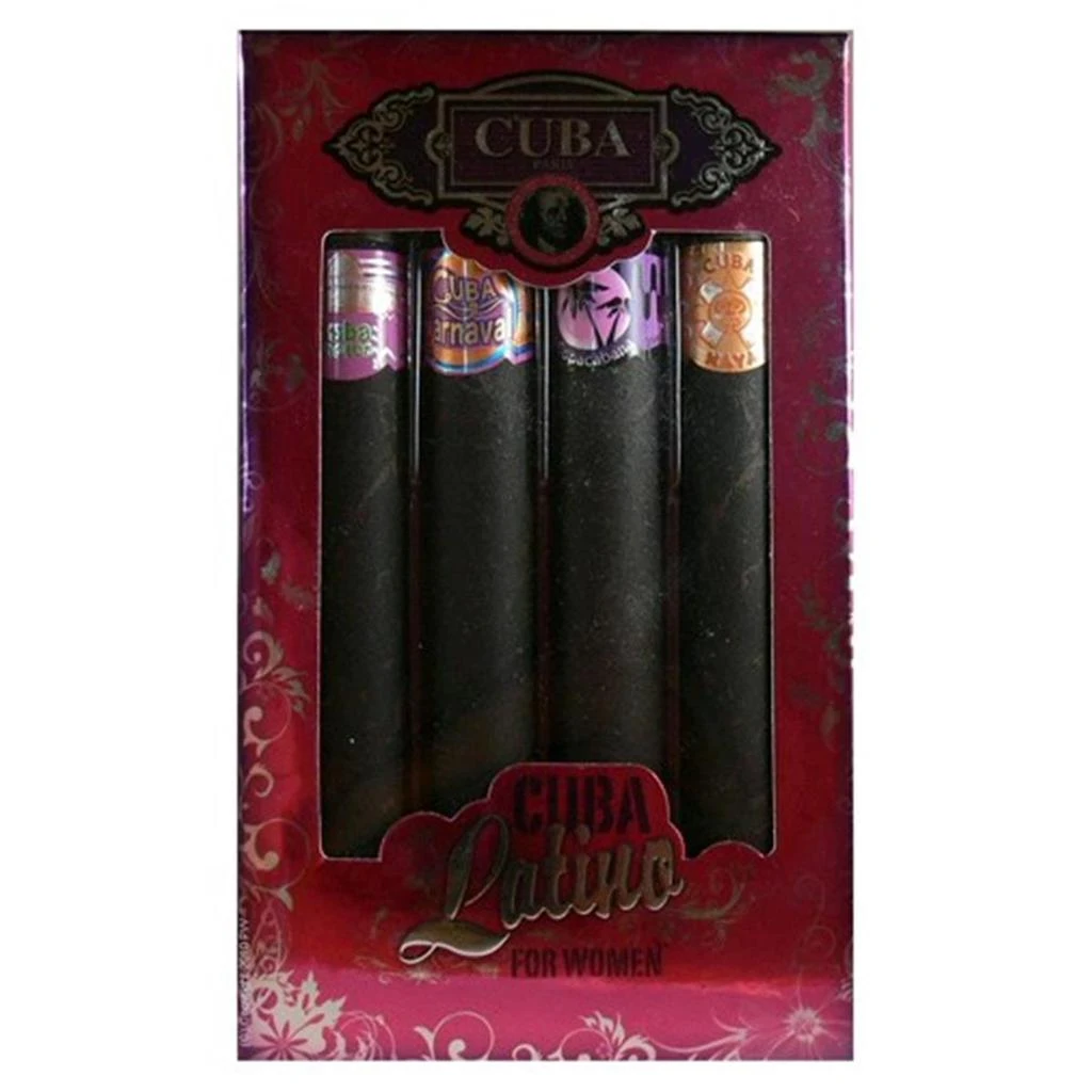 cuba awgcublat4 1.17 Oz. Latino Perfume Gift Set For Women, 4 Piece 1