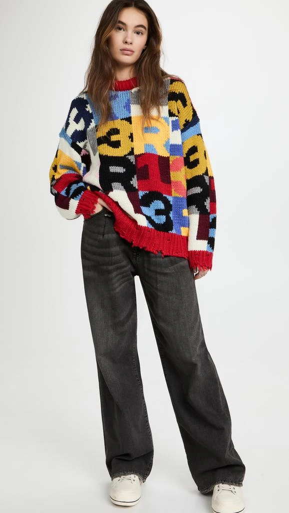 R13 Damon Pleated Wide Leg 4