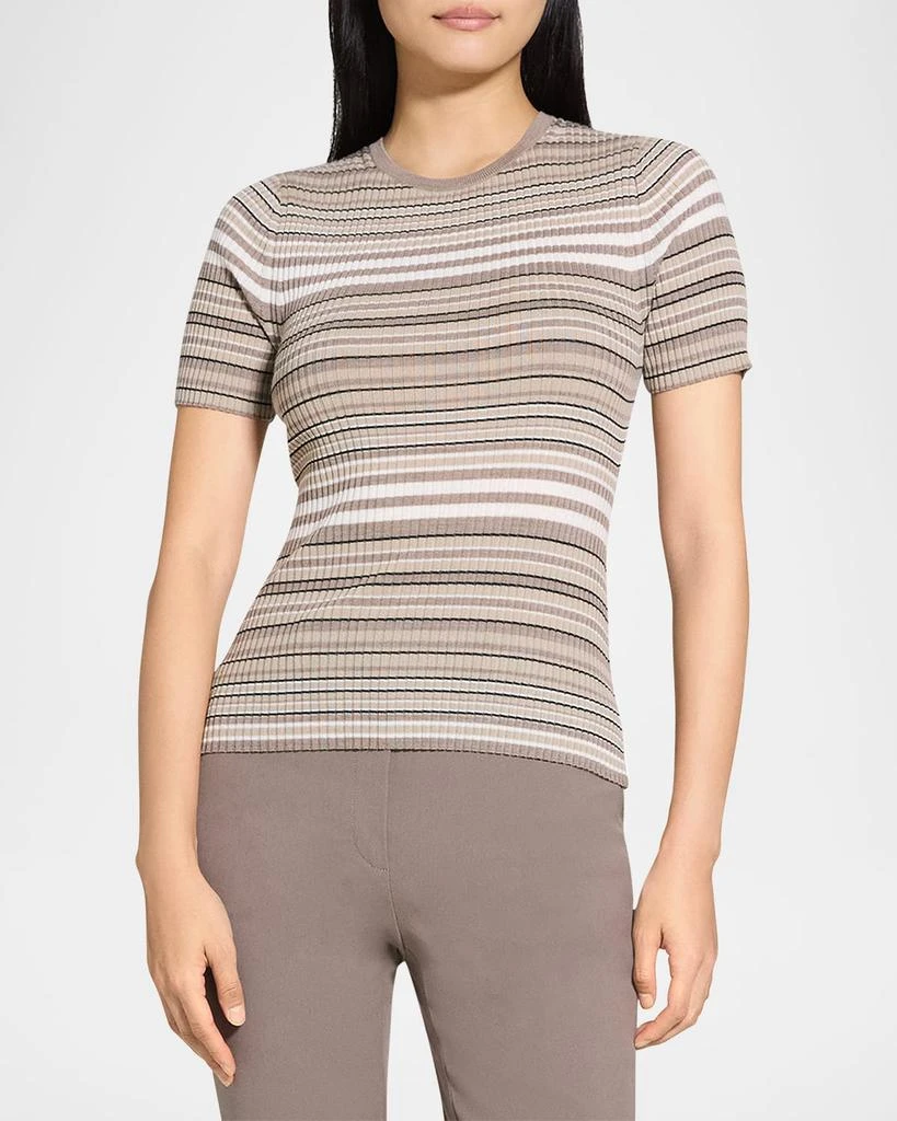 Theory Merino Stripe Tee 4