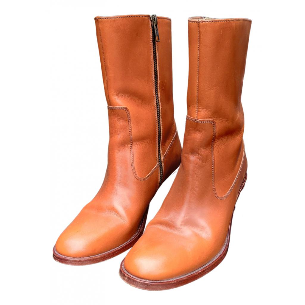 A.P.C. APC Leather ankle boots