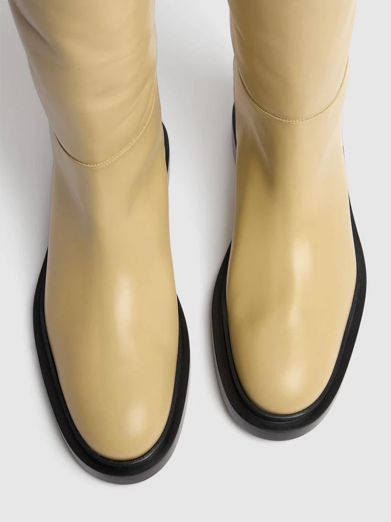 Jil Sander 25mm Leather Riding Boots 4