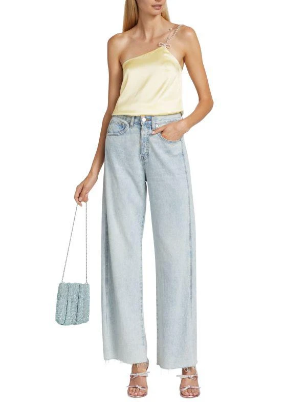 CAMI NYC Dariah One Shoulder Embellished Top 7