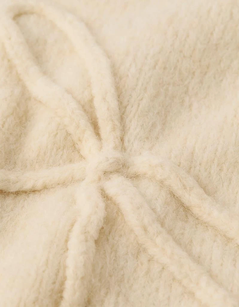 AE AE Cropped Crew Neck Bow Sweater 6