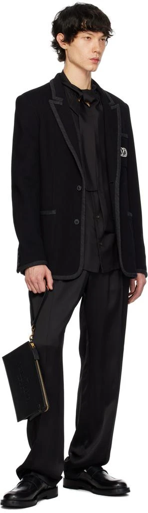 Valentino Black Rockstud Essential Loafers 5