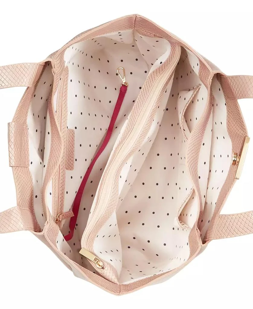 On 34th Azriell Embossed Tote Bag, Created for Macy's 6