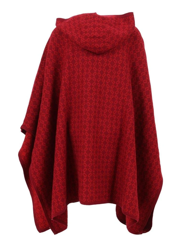 Givenchy Givenchy Kids All-Over Logo Printed Hooded Poncho 2