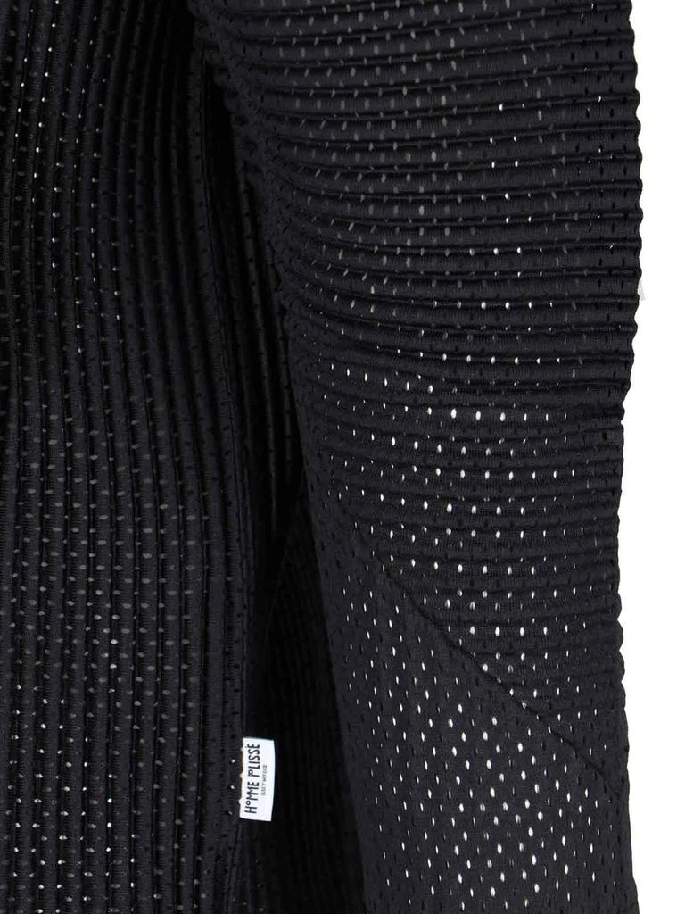 Homme Plissé Issey Miyake Homme Plissé Issey Miyake Long-Sleeved Mesh Shirt 3