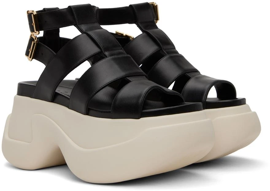 Marni Black Gladiator Platform Sandals 4