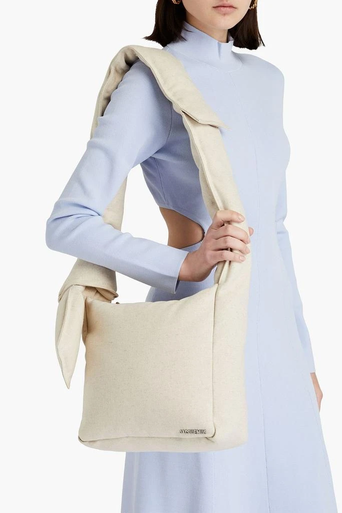 Jacquemus Le Cuscinu canvas shoulder bag 2