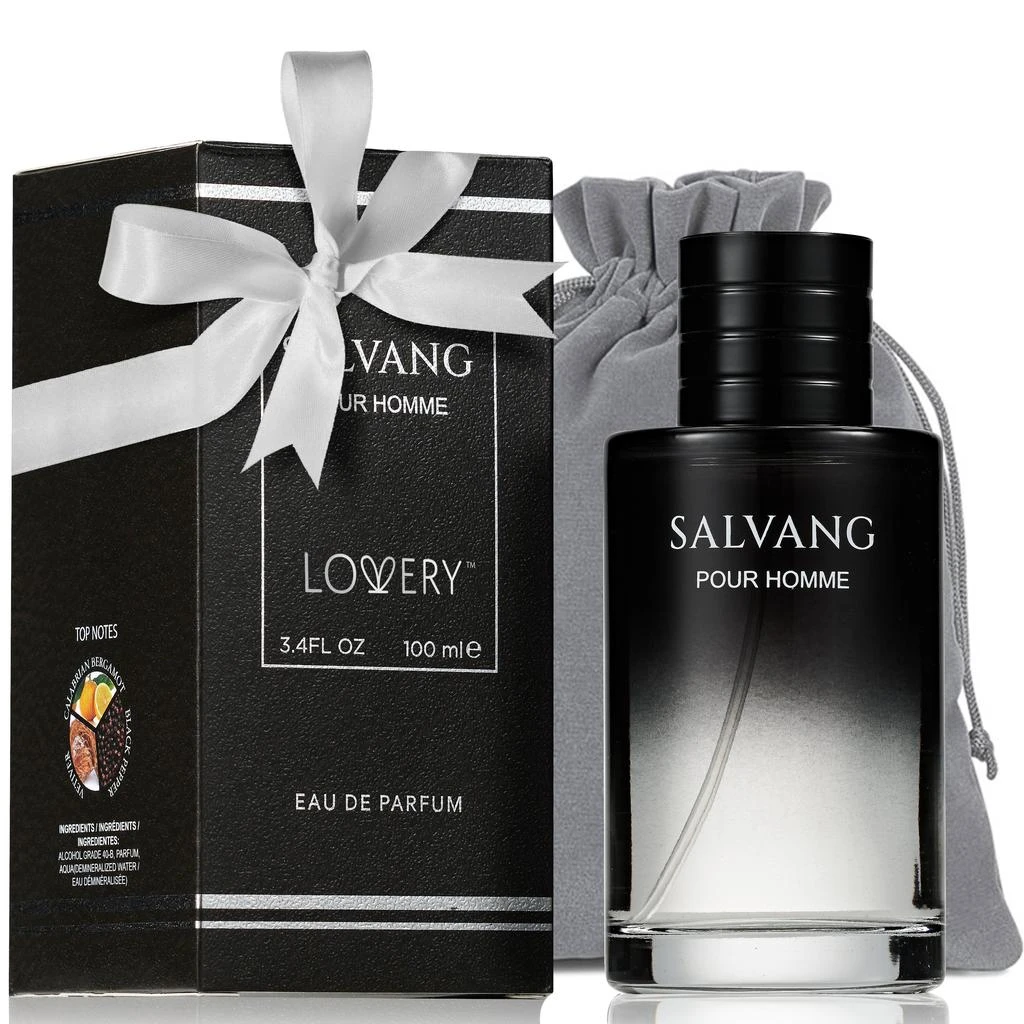 Lovery Men’s Salvang 3.4oz Eau De Parfum Gift Set 1