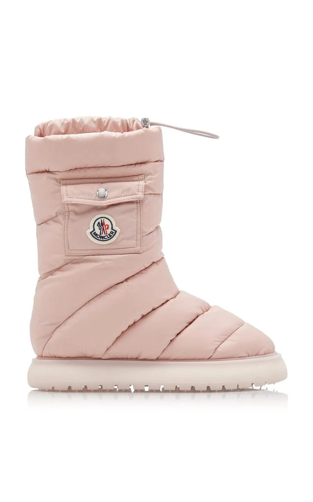 Moncler Moncler - Gaia Nylon Midi Snow Boots - Pink - IT 37 - Moda Operandi 1