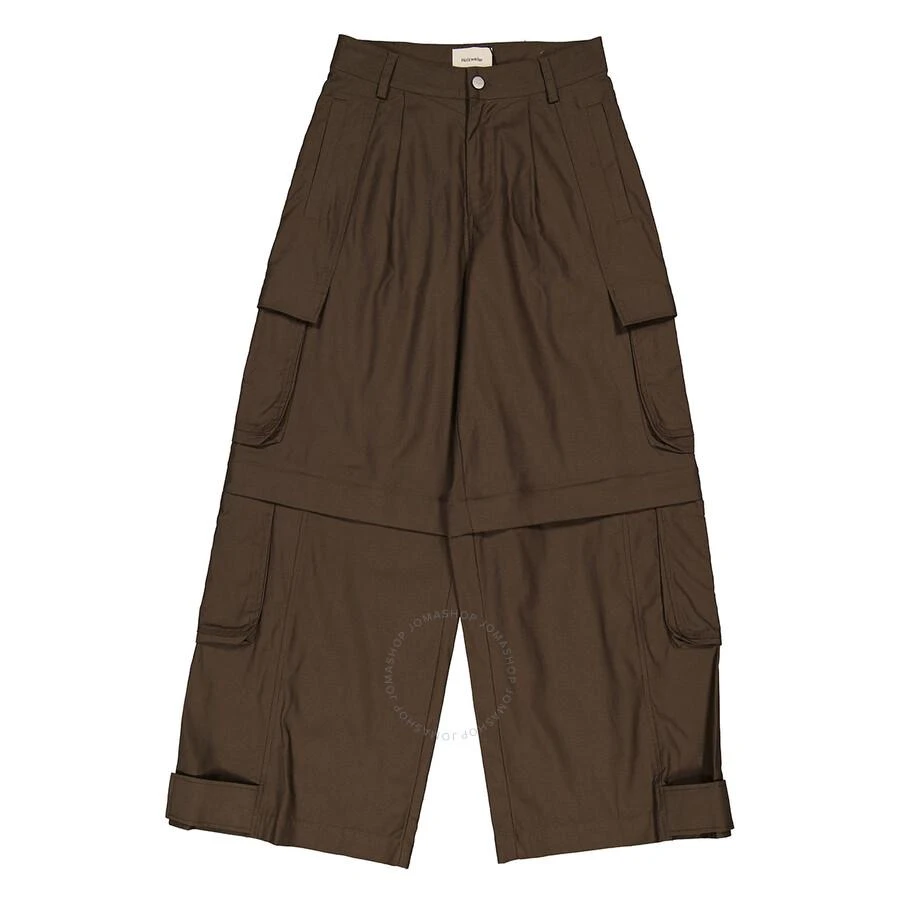 HOLZWEILER Men's Olive Green Ebbi Cargo Trousers 1