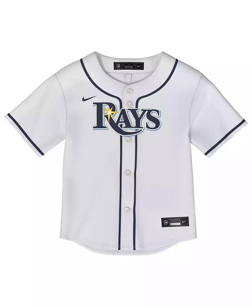 Outerstuff Baby Boys and Girls White Tampa Bay Rays Home Replica Jersey 2