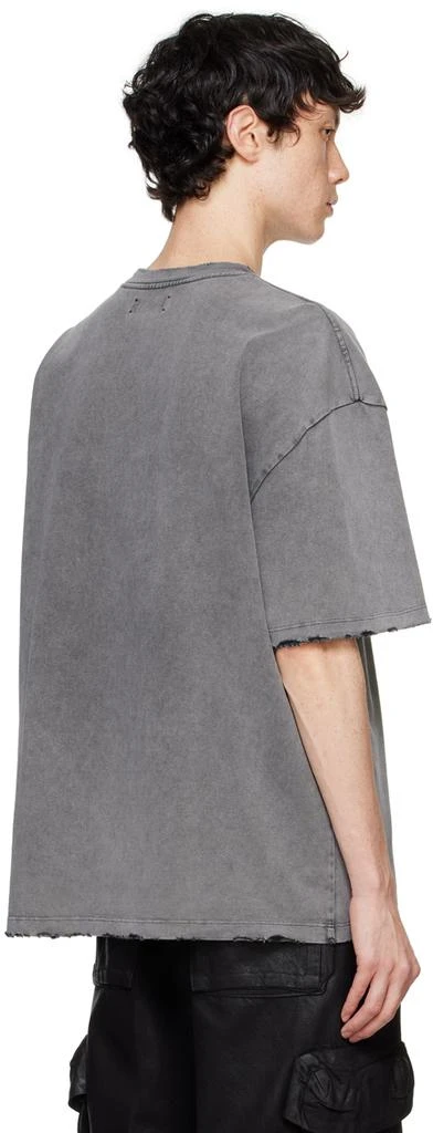 AMIRI Gray Mr. Hollywood Oversized T-shirt 3