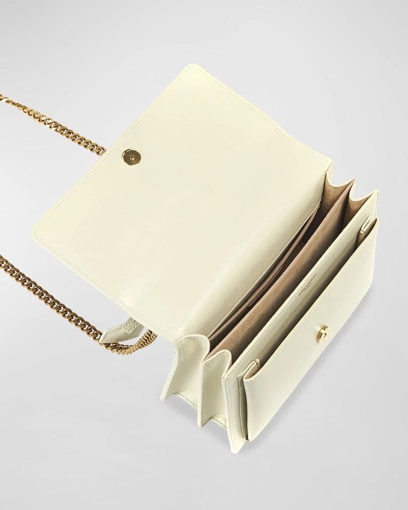 Yves Saint Laurent Sunset Medium YSL Crossbody Bag in Smooth Leather 3