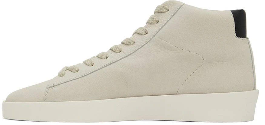 Essentials Gray Tennis Mid Sneakers 3
