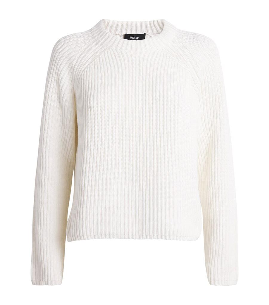 ME+EM Cotton Weekend Sweater