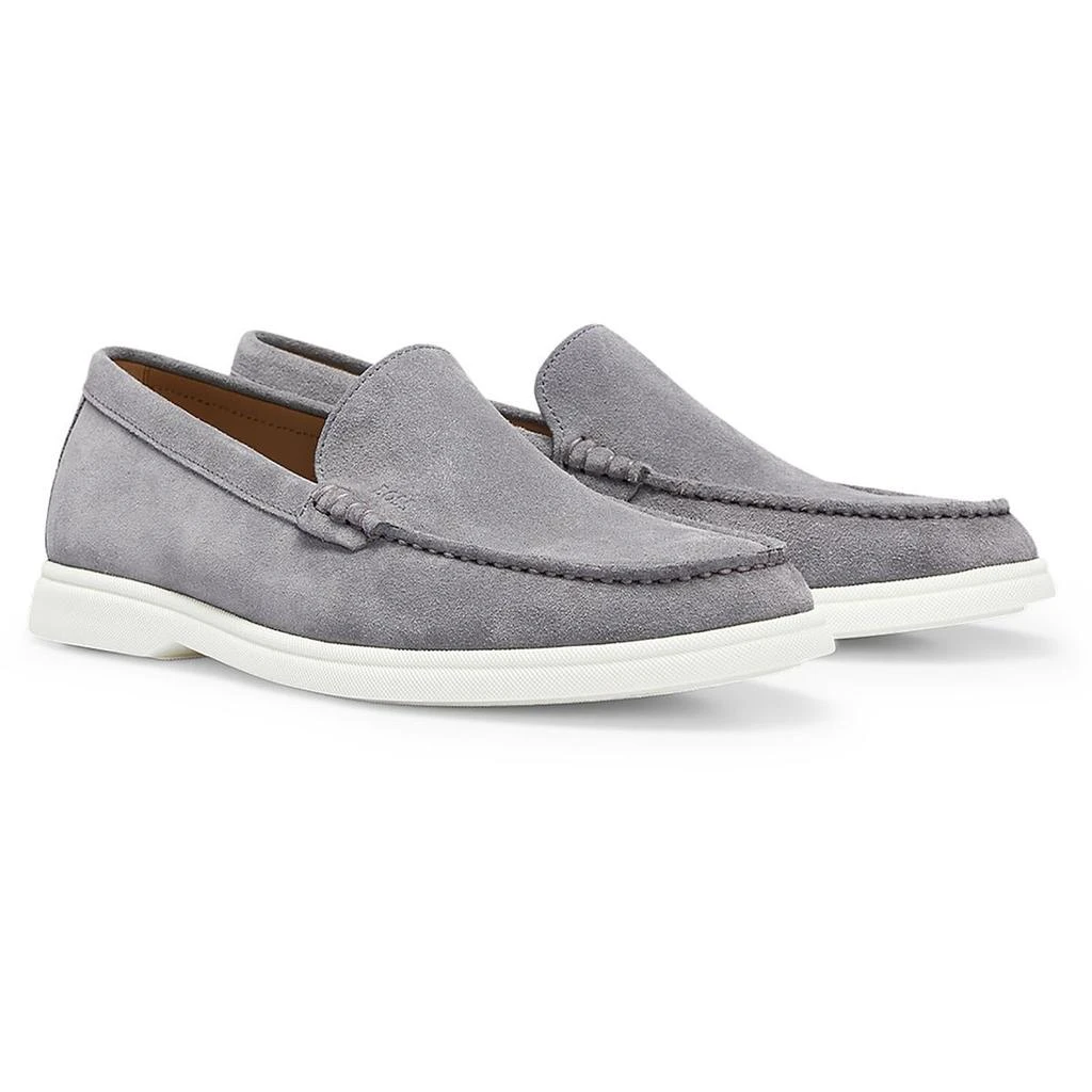 Hugo Boss Sienne Mens Solid Manmade Driving Moccasins 1