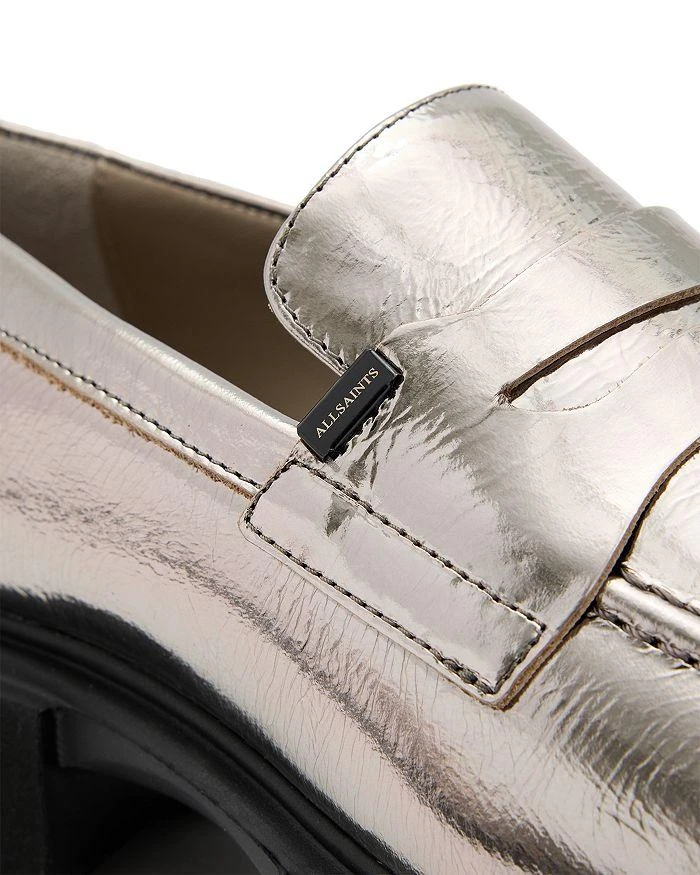 ALL SAINTS Women's Lola Loafer Flats 5
