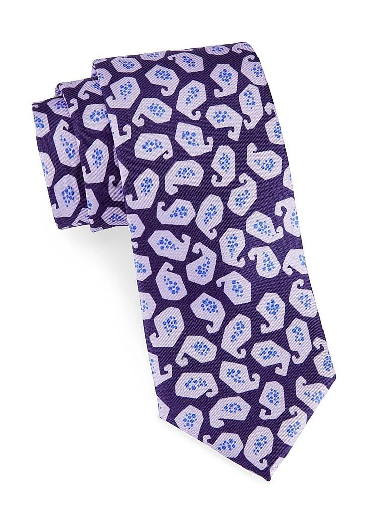 Charvet Paisley Silk Tie 1